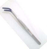 Aquatic Tweezers, Curved with Safety Plastic Tip