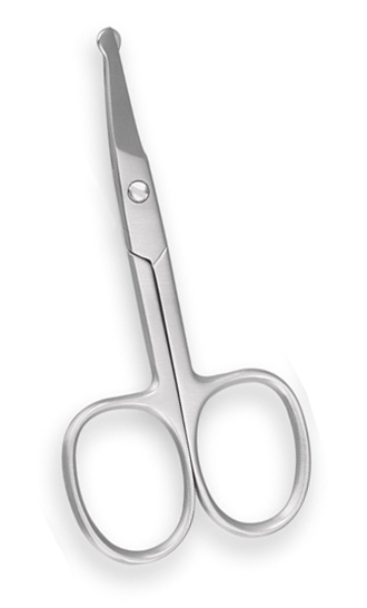 Safety Nose Scissors Curved