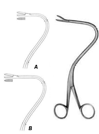 Elsässer Nephrostomy Forceps