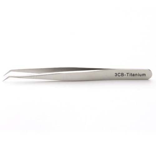 Titanium Tweezers Fine Point, Curved