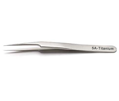 Titanium Tweezers fine point.