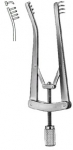 Alm Wound Spreaders, self-retaining